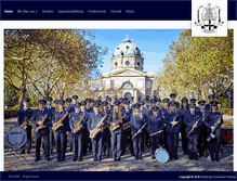 Tablet Screenshot of musikzug-feuerwehr-freiburg.de